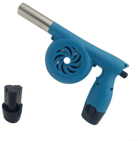 Souffleur d'air rechargeable pour barbecue avec vitesse réglable, idéal pour les aventures en plein air