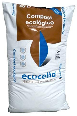 Ecocelta Compost Eco Celta, Negro, 25x12x50 cm, ZA38