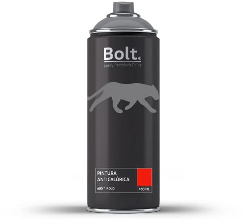 Spray Bolt Pintura Anticalorica Rojo 600ºc 400 Ml