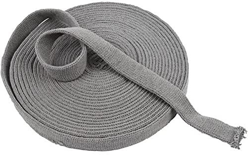 Strickschlauch Meterware -verschiedene Breiten und Farben- Meyco Hobby 2,2 cm grau