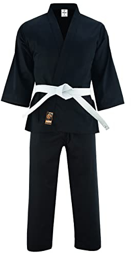 JAGUAR PRO GEAR Regular Lightweight Karate Gi Uniforms With Belt Kids Adults Unisex - Belt Incdlued