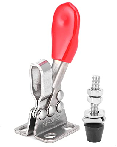 Adfaga Morsetto a levetta Morsetto orizzontale a sgancio rapido Attrezzo manuale in acciaio inossidabile per impieghi gravosi per il funzionamento della macchina Stampo di saldatur