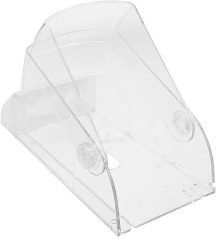 LRXIYODE Transparent Dörrklocksskydd för Utomhus Video Dörrklocka Regnskydd för Trådlös Dörrklocka Hållbar Skyddshölje och UV Enkel Installation Passar Flera Modeller