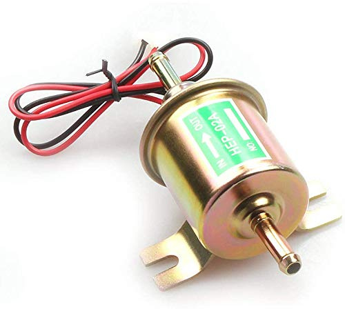 POFET HEP-02A Ny inline dieselbränslepump 12V lågtryck elektrisk bensinpump