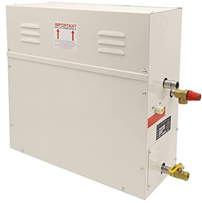 Generador de Vapor, Kit generador de ducha de vapor Sistema de ducha de generador de vapor de autodenecimiento comercial SPA Generador de vapor de sauna de baño de ducha for uso en el hogar(3kw)