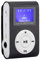 Dioche Musikspieler MP3 Player mit Bluetooth Kunststoff 0,8 Zoll LCD Bildschirm Tragbar Metall Clip MP3 Unterstützungsspeicher Karte mit 3,5mm Kopfhörer