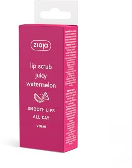 Ziaja Exfoliante Labial de Azúcar Juicy Watermelon | Labios Suaves, Aromatizados & Deliciosos