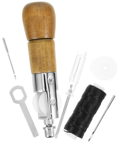 HAPINARY Kit De Punzón y Herramientas Profesionales Para Artesanía Cuero Para Manualidades