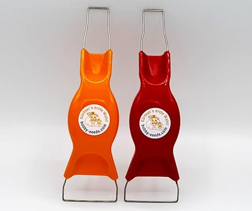 Schwedische Jätefaust, Handjäter, Unkrautjäter, Doppelpack Rot & Orange von Bobby-Seeds