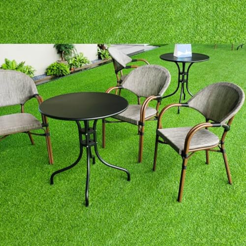 WLCNYL Césped Artificial en Rollos, 20 mm de Altura, Realista, 3 x 3 m, para Interior y Exterior, césped Artificial de Primera Calidad para jardín, Patio, balcón, fácil de Instalar.