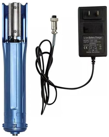 AMQYDT Squamatore Elettrico a Batteria, Strumento Professionale per la rimozione delle Squame, Raschietto Impermeabile in Acciaio Inox per la rimozione delle Squame, con Protezione della Lama