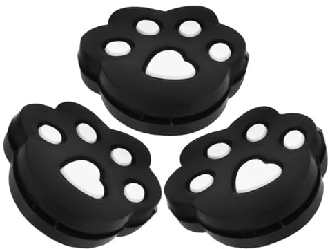 Cabilock Ammortizzatori per Racchette da Tennis a Forma di Zampa, Set da 3 Pezzi in Silicone, Smorzatori di Vibrazioni Leggeri e Facili da Installare per Giocatori di Tennis
