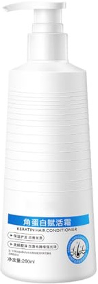 Hair Conditioner, Frizz Control Leave-In - Hydrating For Curly Damaged Hair | 260ml With Nourishing Formula, Smoothing For Men Women Travel Care Daily Styling