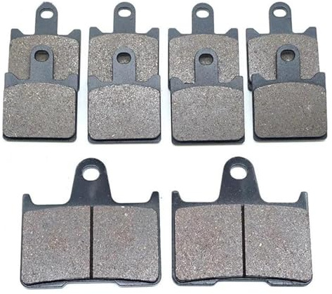 Pastillas De Freno De Motocicleta para Kawasaki para Ninja ZX14R 2012-2018 ZZR1400 ZX14 2006-2011 para Concours 14 ZR1400 2008-2017 Kit Pastillas Freno Disco Delantero Y Trasero