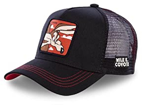 Capslab Wile E. Coyote Looney Tunes Trucker Cap - One-Size