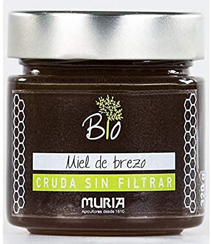 Pot de miel de bruyère brut sans filtre Eco 320g