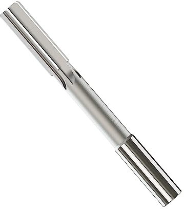 FOCMKEAS Chucking Reamer 16mm, Metric H7 HSS Lathe Machine Reamer Metric, 6 Straight Flutes, Round Straight Shank Milling Cutting Tool, for Metal Copper Aluminum