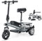 20KM Long Rang - 3 Rad Mobilitatsroller Stabiler Gewicht 21kg, Faltbare Mobilitatsroller fur Erwachsene, elektrische Power Scooter fur Senioren unterstutzen 120kg