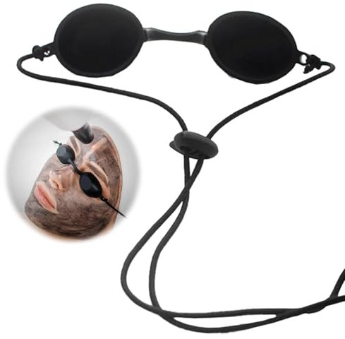 Solarium Brille UV Schutz - Infrarot Schutzbrille Rotlichtlampe, Augenschutz für Therapie