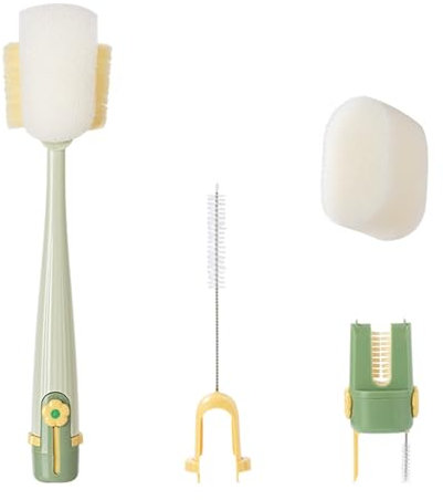 Multi-purpose cup scrubber and dryer cup cleaner cleaning brush multi-cup cleaner for quick and efficient cleaning for a variety of environments