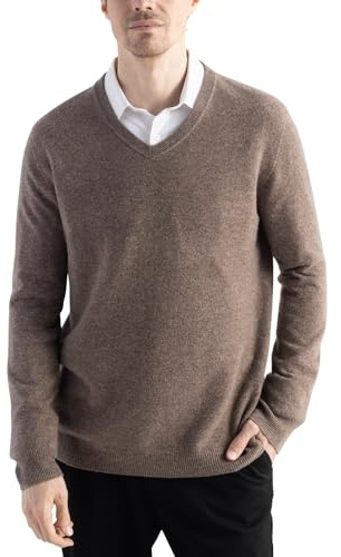 Chanyarn Hombre 100% Lana Merino Jersey 2025 Otoño Invierno Cuello V Manga Larga Jerséis De Punto Sin Costuras