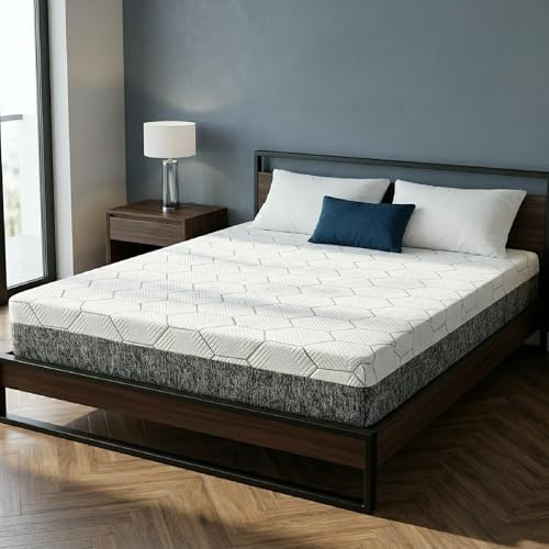 12 Inch Queen Size Mattress Foam Mattress 5-Layer Sponge With Full-Body Zoned Support Ultra-Breathable High Rebound For Long-Lasting Comfort Sleek Styling Perfect For Modern Bedrooms 80''L x 60''W