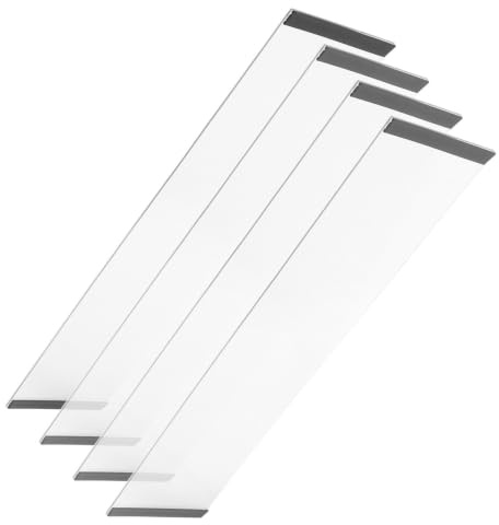WATIIFUFU Paraspillo per Gabbia di Pappagalli in PVC 4 Unitá, Controllo Sporco e Anti-spruzzo, Accessorio per Gabbia di Pappagallo e Parrocchetto