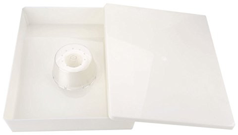TOPINCN Bee Rapid Feeder, Plastic Beehive Round Hive Top Water Feeder Drinking Bowl for Bee Drinking Equipment Beekeeping Supplies