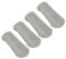 Salvaslip in Tessuto di Grafene, Assorbenti Premium Assorbenti e Traspiranti Riutilizzabili con Tessuto di Cotone, a Prova di Perdite, Lavabili, 4 Pezzi (L)