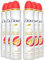 Dove Deodorante Spray Advanced Care Go Fresh Pesca, con Formula Idratante e Delicata sulla Pelle, Senza Alcol, Pelle Asciutta Fino a 72 Ore, Deodorante Uomo e Donna, 6 Pezzi da 200ml
