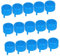 Angoily 25Piezas Tapas Reutilizables para Cubos de Agua de Tapa Antiderrame para Dispensadores de Agua Tapón Compatible con Botellas y Jarras