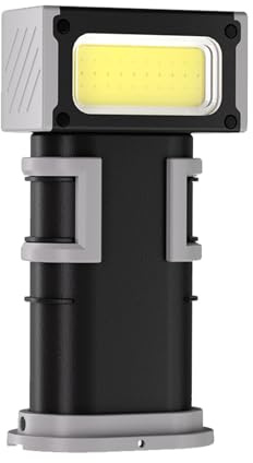 AMISENK Adjustable Angles Head Warning Lights With Tail Hook And Base Double Light Source Handheld Torch LED Work Waterproof Outdoor