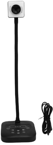 Zunate 4K USB-dokumentkamera, 12 MP High Definition med Roterande Fäste för Wins, för OS X, för, IP65 Vattentät, Autofokus, Realtidsströmning