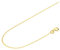 ACALEE Halskette 333 Gold / 8 Karat Panzer-Kette 1,1 mm eleganter Halsschmuck aus Echtgold für Damen, wunderschöne Geschenkidee, 10-3011-60 60 cm