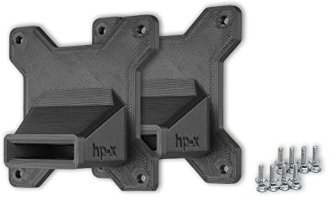 VESA Adapter Bundle für HP Monitor (22f,24f,24fw,22es,22er,22ea,24es,24er,24ea,27es,27er,27ea) - 75x75mm - für Monitore ohne VESA (2-Pack)