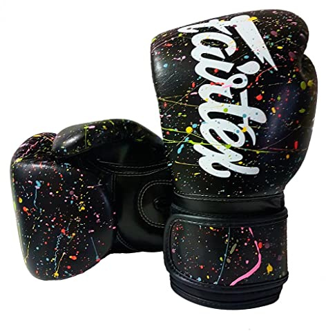 Guantes de Boxeo Fairtex BGV14 de Microfibra para Muay Thai, Hombres, Mujeres y Niños | Guantes MMA, Kickboxing, Gimnasio, Entrenamiento, Ligeros y Amortiguadores