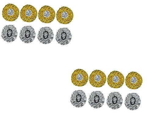 POPETPOP 16 Stück Haarmasken Kappen Hüte Für Damen Kappen Für Haare Wiederverwendbare Verarbeitungskappen Friseursalon Kappen Wiederverwendbare Haarverarbeitungskappen Tiefe