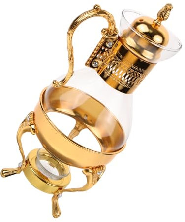 PRETYZOOM 1 Set Di Caffettiera Teiera in Teiera Turca Vintage Brocca Da Portata Araba Bollitore Da Tè Per Hotel