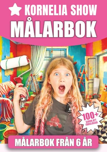 Kornelia Show Målarbok: Färglägg Kornelias största äventyr