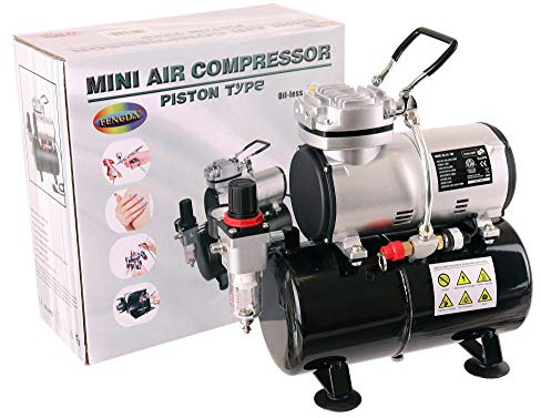 Compresseur Airbrush avec réservoir à air/Récipient sous pression/4 bar