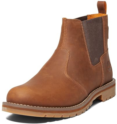 Timberland Men's Redwood Falls Chelsea Boots, Saddle, 9 Medium