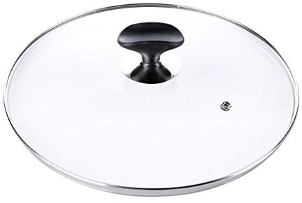 Lock,Glaslock, Grytlock,Pannlock i härdat glas Pannlock Stekpanna Ångkokarlock Hushållstransparent Pannlock Universal Ersättningsgrytlock