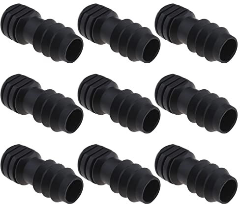 OTOTEC 20PCS 16mm Irrigazione A Goccia Tappi Giardino Tubo Fine Stop Plug Connettore per Giardino Irrigazione PE Pipeline Connessione Serra Fiore Letto Cortile