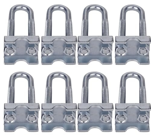 8 Pack Adjustable Coil Spring Lowering-Leveling Clamp Kit -Coil Spring Stabilizes Set