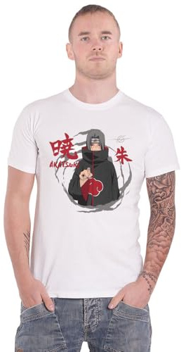 Naruto Shippuden Itachi Uchiha T Shirt M