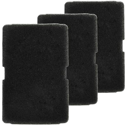 3 Stück Filter Trockner, Schwammfilter Filtermatte Kondenstrockner, Flusensieb Fusselfilter, 2964840100 Ersatzteil Kompatibel mit Beko Grundig Blomberg ElektraBregenz, 240 x 150 x 10 mm