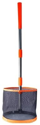 Raccoglitore regolabile per palline da ping pong, raccoglitore regolabile per palline da ping pong, contiene circa 120 palline da ping pong, lunghezza regolabile, per raccogliere e riporre palline da