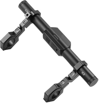 Kit di espansione per barra di bicicletta, braccio sterzante esteso con interfaccia di navigazione, dispositivo di supporto per guida all'aperto, per sport, tour, pendolari, avventura, controllo