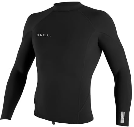 O'Neill Reactor-2 - Traje de Neopreno para Hombre (Talla L/S, 1,5 mm), Color Negro y Negro