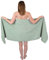 Betz Saunatuch XXL Badetuch Liegetuch Strandlaken Saunahandtuch Premium Frottee 100% Baumwolle Größe 70 x 200 cm Farbe heugrün